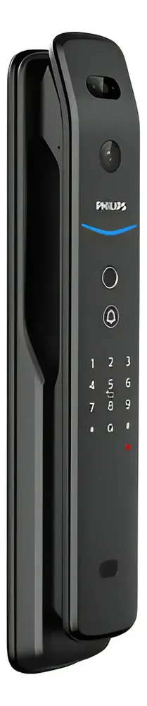 Cerradura Biométrica De Reconocimiento Facial Philips 709 Color Black 2