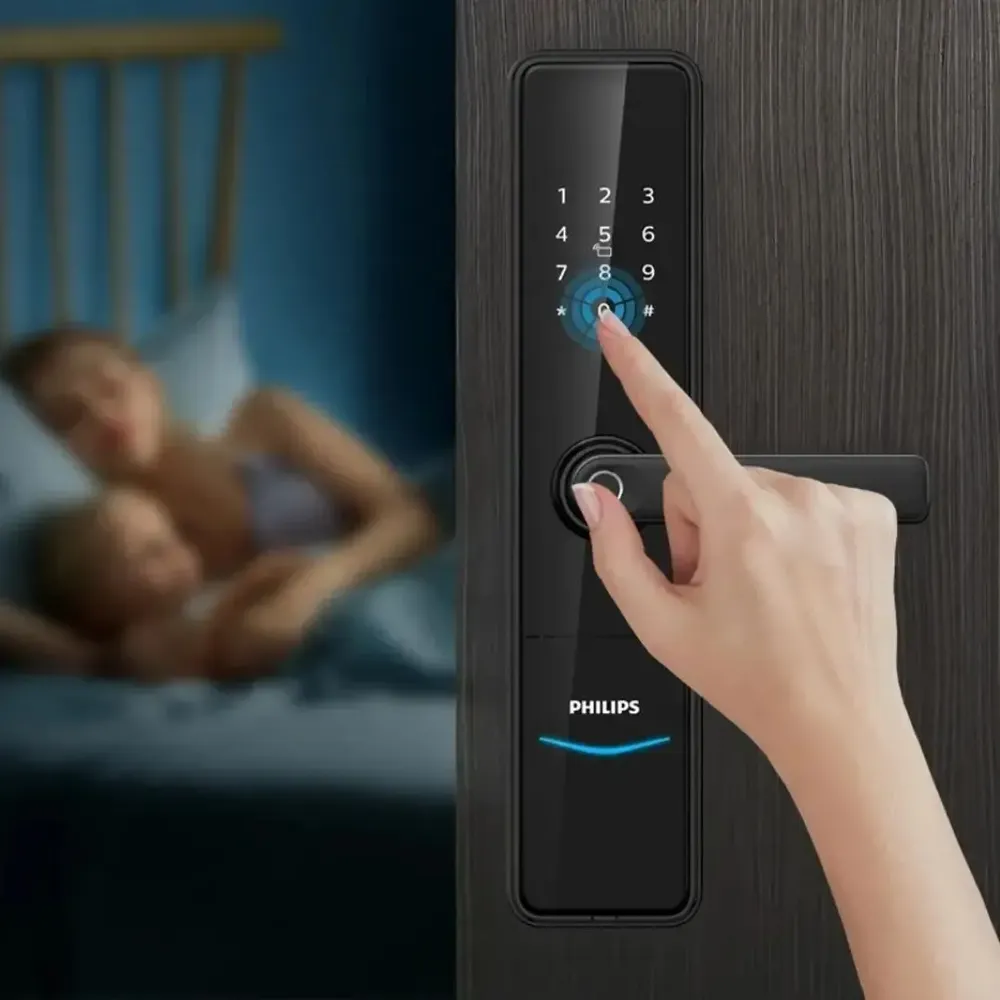 Cerradura Electronica Digital Philips Ddl603 Wifi Huella 5