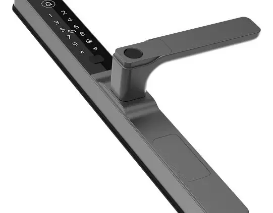 Cerradura Eléctrica Philips Ddl611 Negra Black. Angosta 5hbs 5