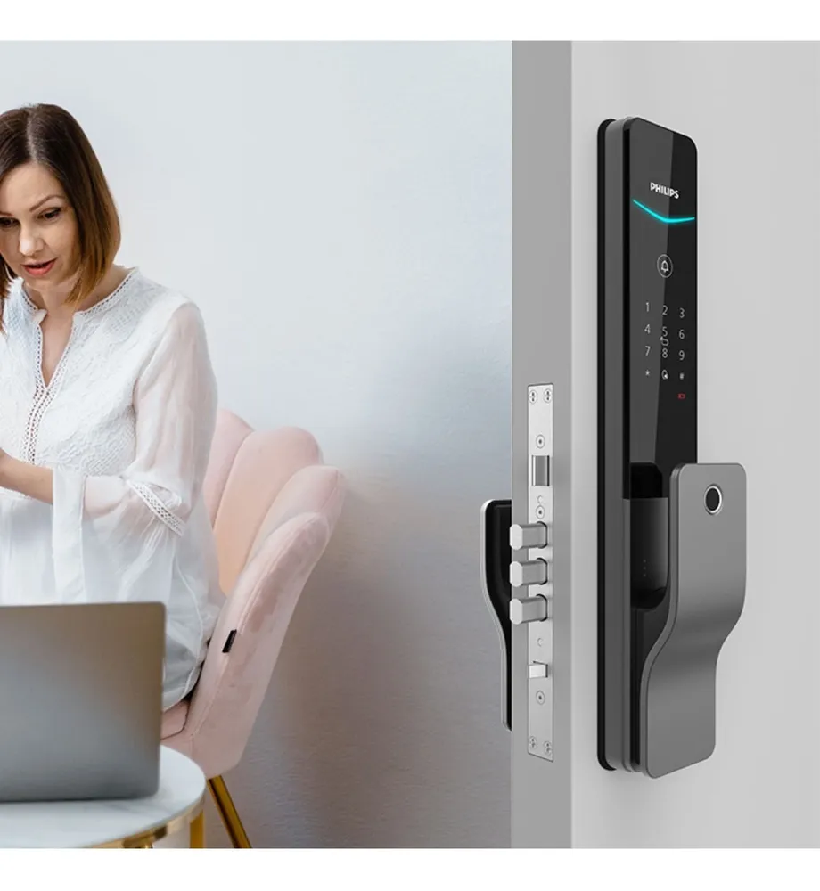Cerradura Digital Ddl801 Philips Cierre Automático Wifi Opci 5