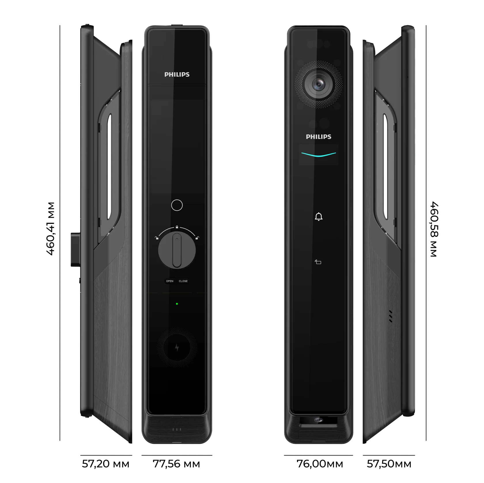 Cerradura Automática Philips Ddl902-mfvp Wifi Facial Venas - foto 1